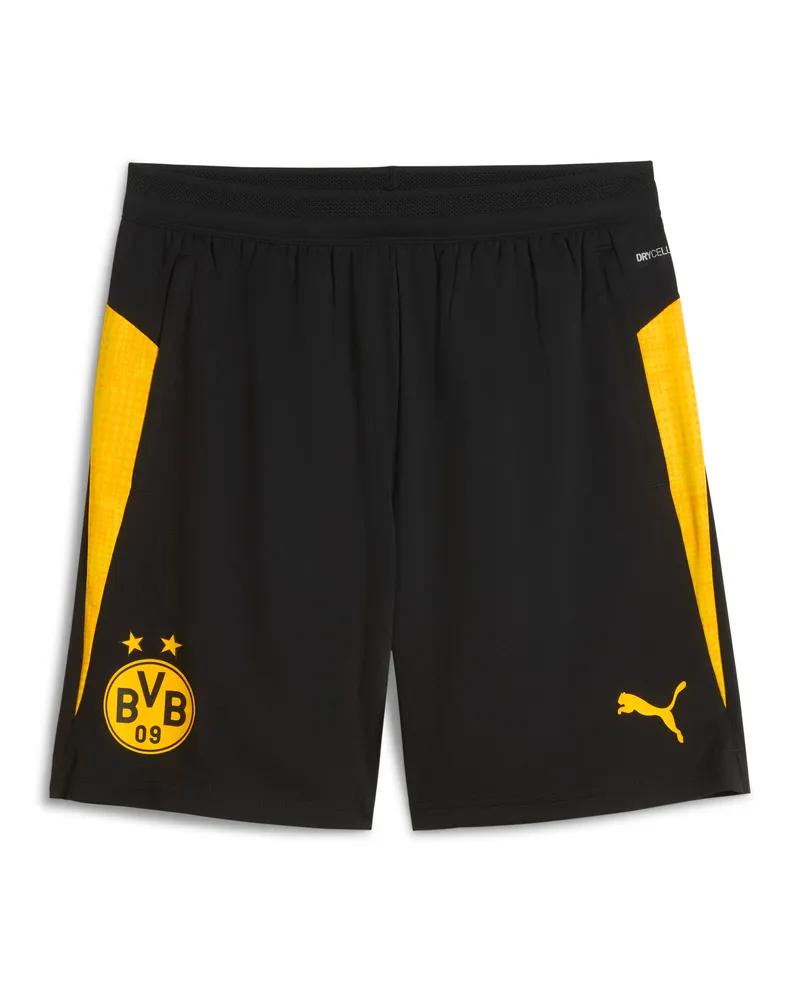 Puma Shorts da training Borussia Dortmund da uomo, Accessori, Nero Black