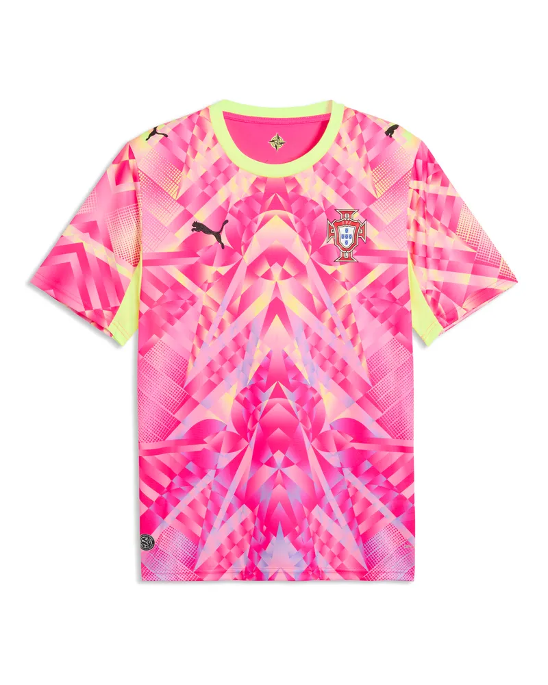 Puma Maglia da portiere Portogallo 2026 da uomo, Accessori, Rosa Pink