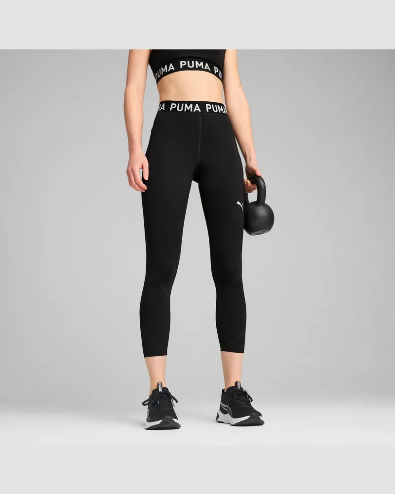 Puma Leggings  STRONG da donna, Abbigliamento, Nero Black