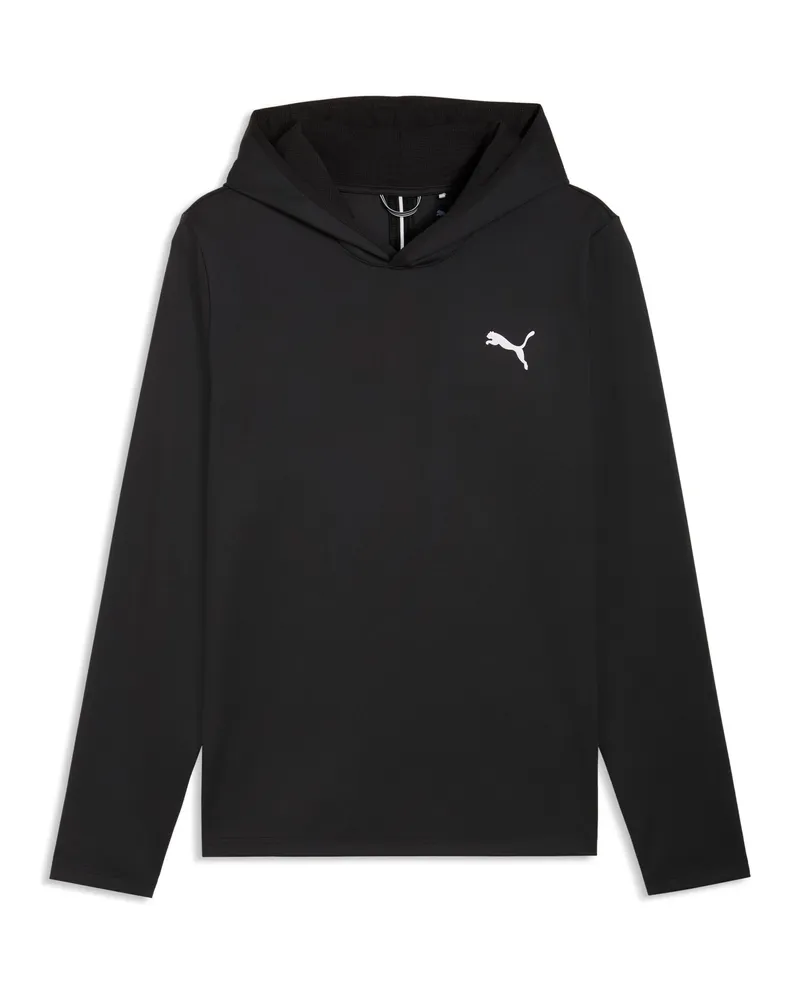 Puma Felpa con cappuccio da golf CLOUDSPUN Tech Tour da uomo, Accessori, Nero Black