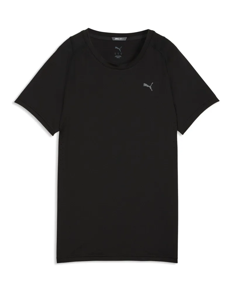 Puma T-shirt da training PWRMODE da donna, Abbigliamento, Nero Black