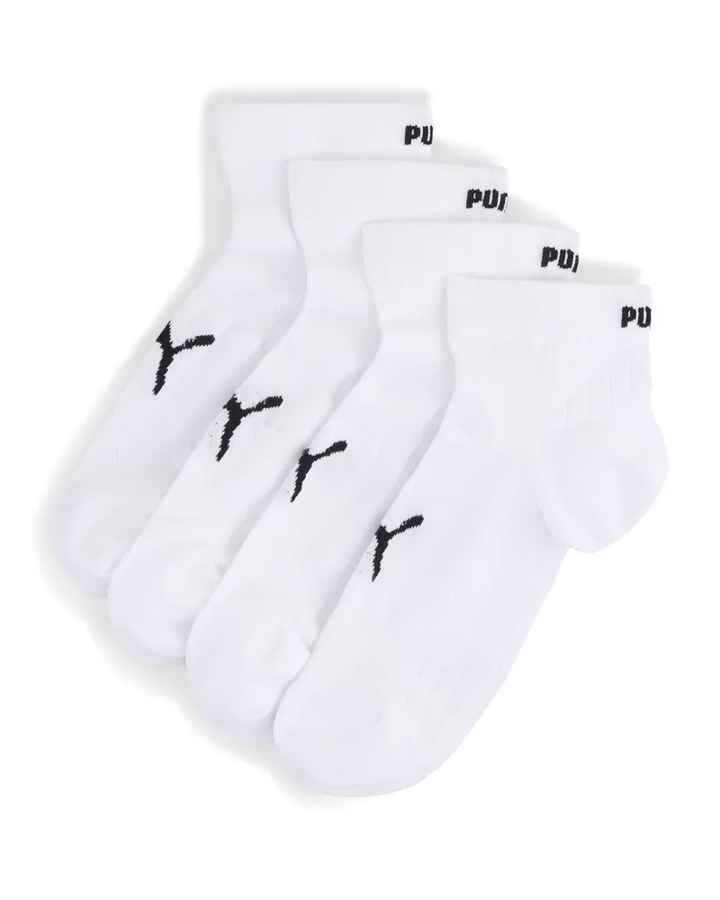 Puma Calzini corti unisex (confezione da 2), Accessori, Bianco White