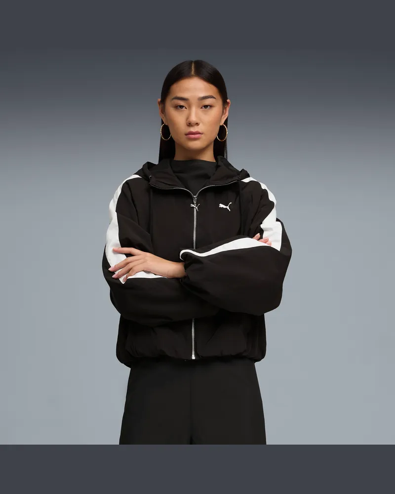 Puma Giacca T7 da donna, Abbigliamento, Nero Black