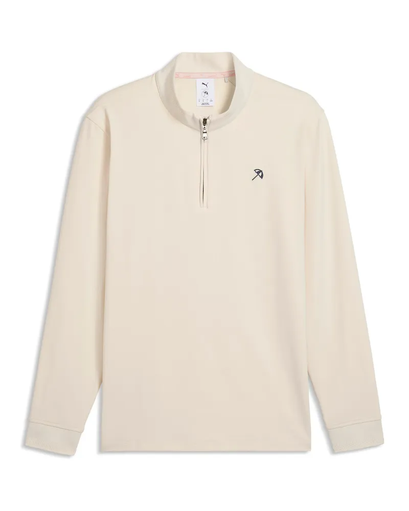 Puma Giacca da golf con zip  x ARNOLD PALMER CLOUDSPUN da uomo, Accessori, Bianco White
