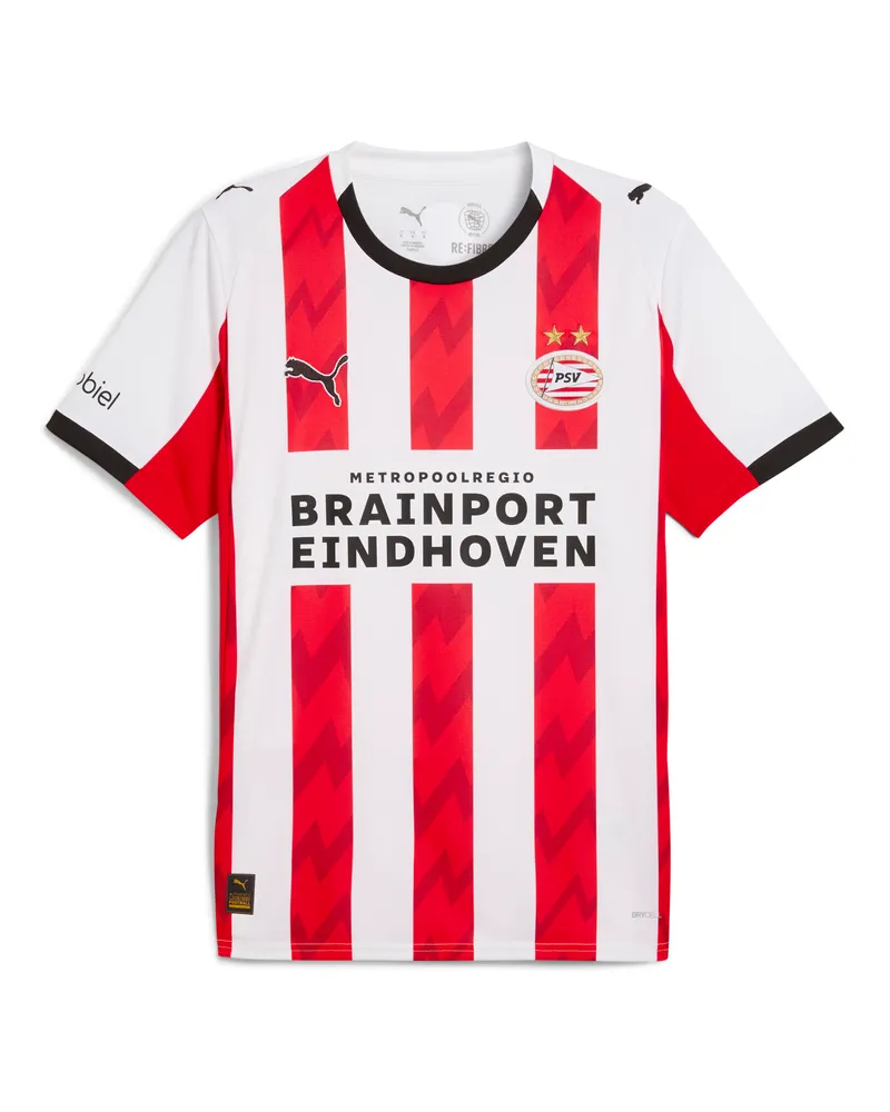 Puma Maglia gara Home PSV Eindhoven 25/26 da uomo, Accessori, Bianco White