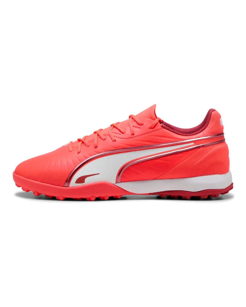 Puma Scarpe da calcio KING MATCH TT unisex, Scarpe, Rosso Red