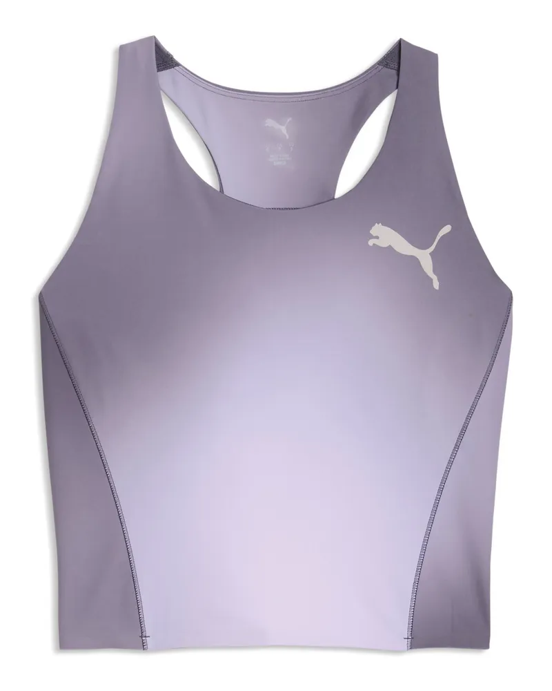 Puma Crop top da running con stampa Lightspeed da donna, Accessori, Grigio Gray