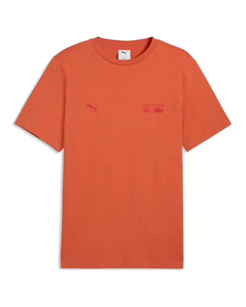 Puma T-shirt Porsche Legacy Essentials da uomo, Accessori, Arancione Orange