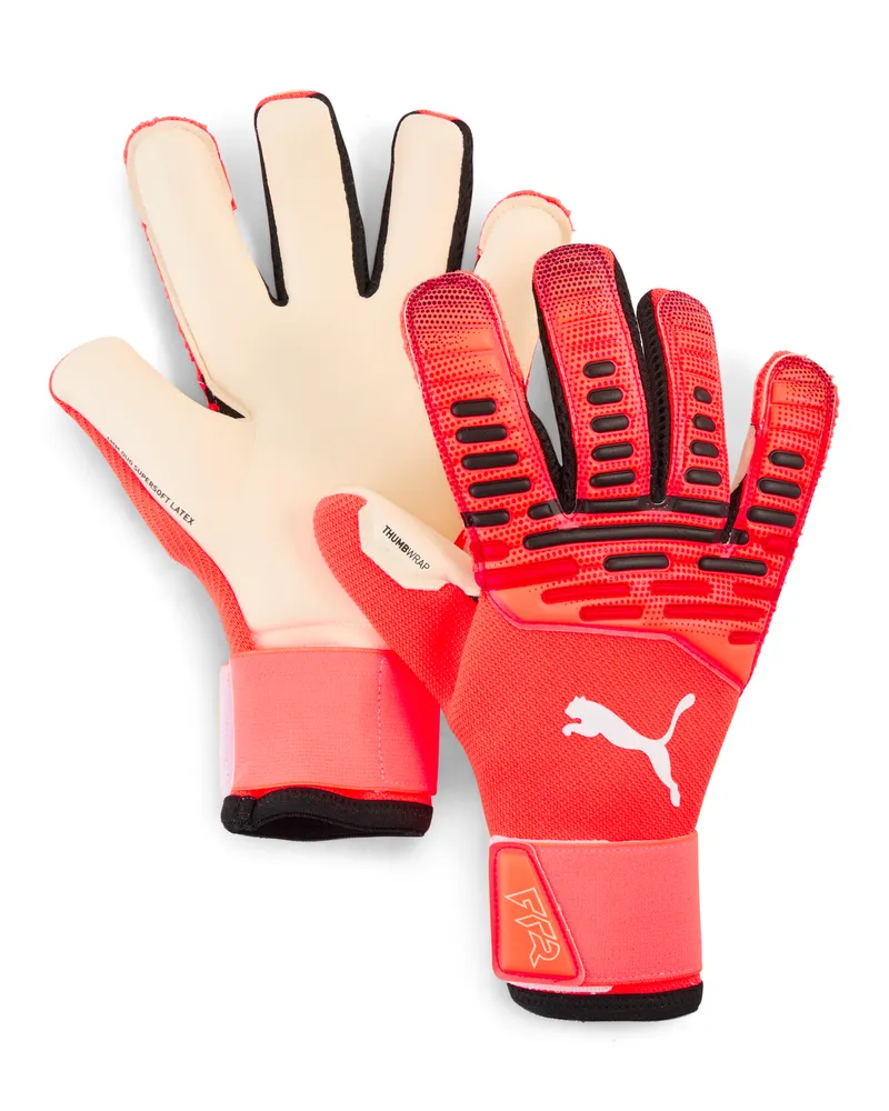 Puma Guanti da portiere FUTURE Pro Hybrid unisex, Accessori, Rosso Red