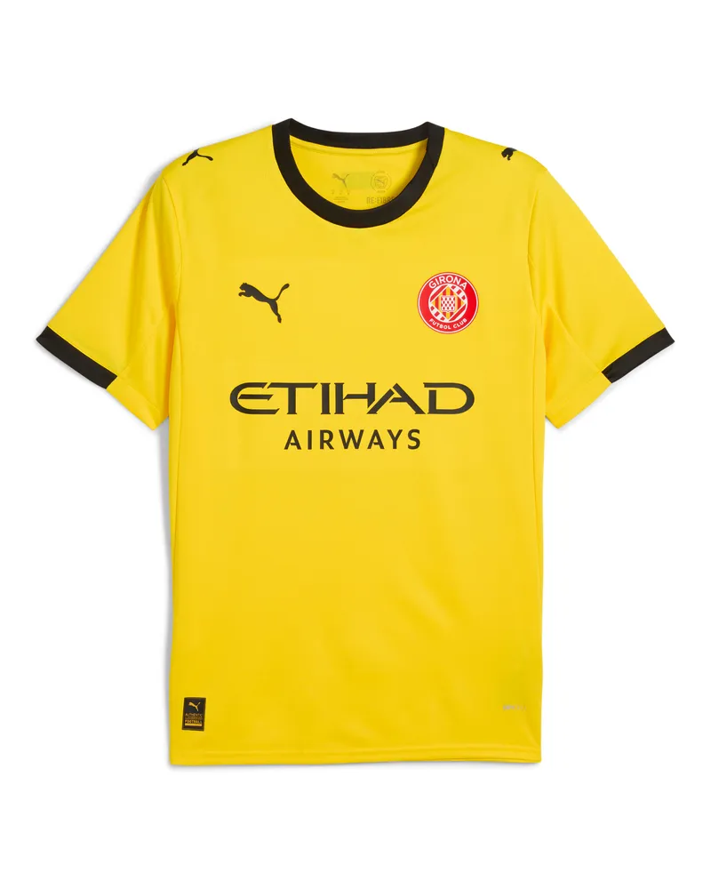Puma Maglia gara Away Girona FC 25/26 da uomo, Accessori, Giallo Yellow