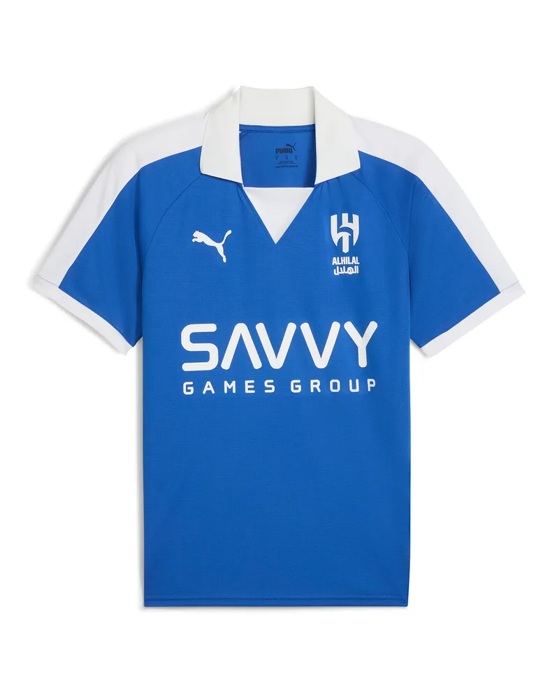 Puma Al Hilal Saudi F.C. Maglia Anniversario da uomo, Abbigliamento, Blu Blue