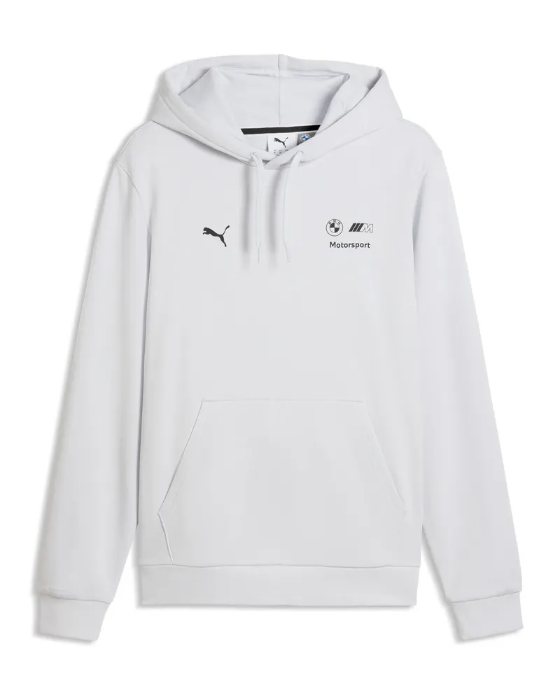 Puma Felpa con cappuccio BMW M MOTORSPORT Essentials da uomo, Accessori, Grigio Gray