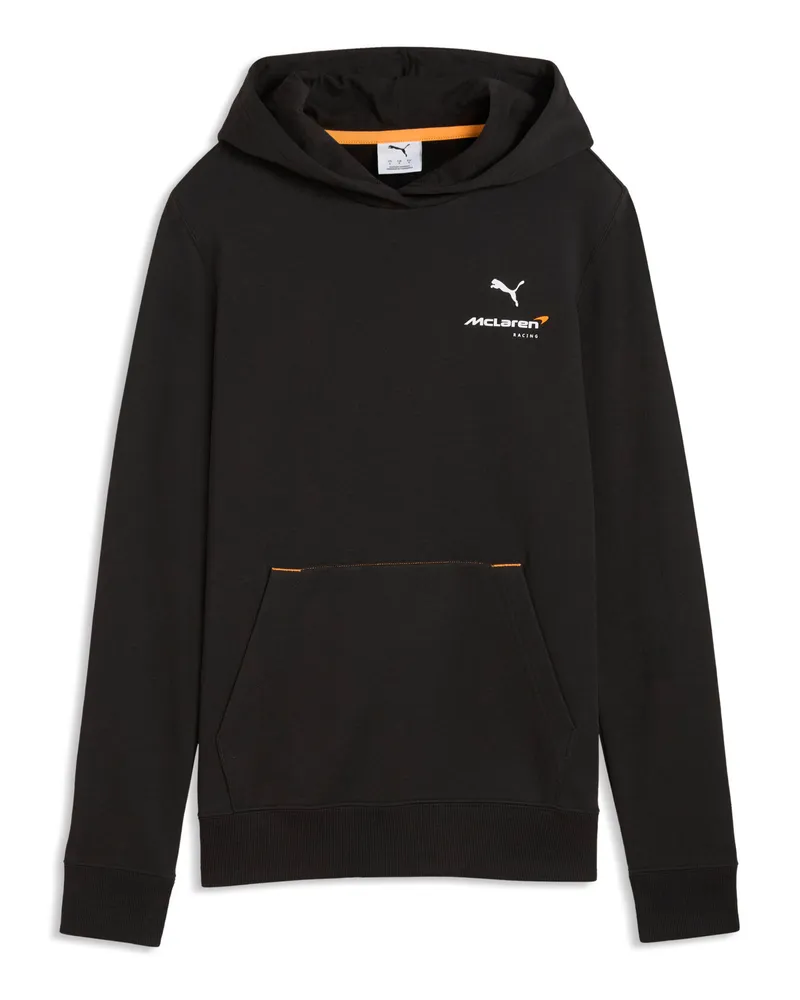 Puma Felpa con cappuccio McLAREN RACING Essentials da donna, Abbigliamento, Nero Black