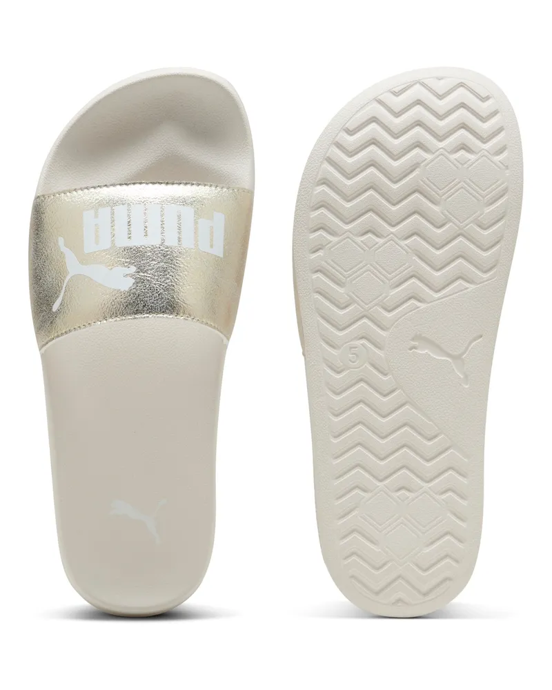 Puma Sandali Leadcat 2.0 Metallizzato Whisper da donna, Scarpe, Oro Gold