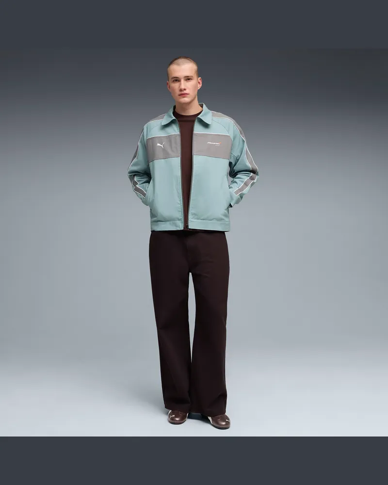 Puma Giacca da coach McLAREN RACING T7 da uomo, Abbigliamento, Blu Blue