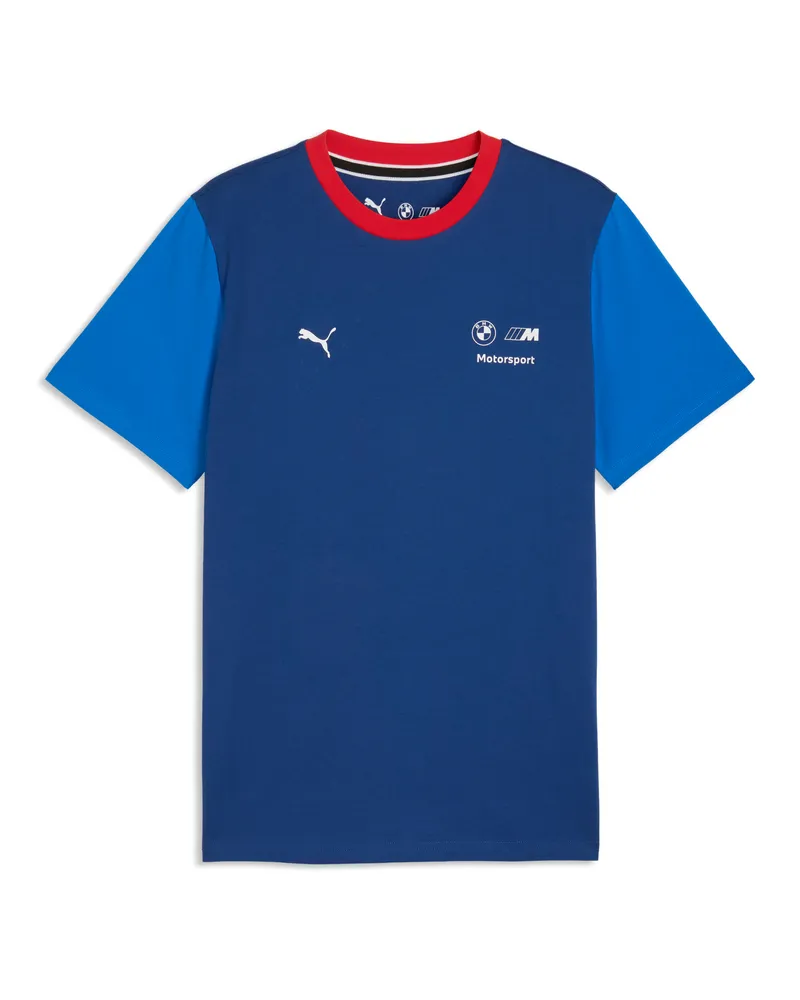 Puma T-shirt BMW M MOTORSPORT Essentials da uomo, Accessori, Blu Blue