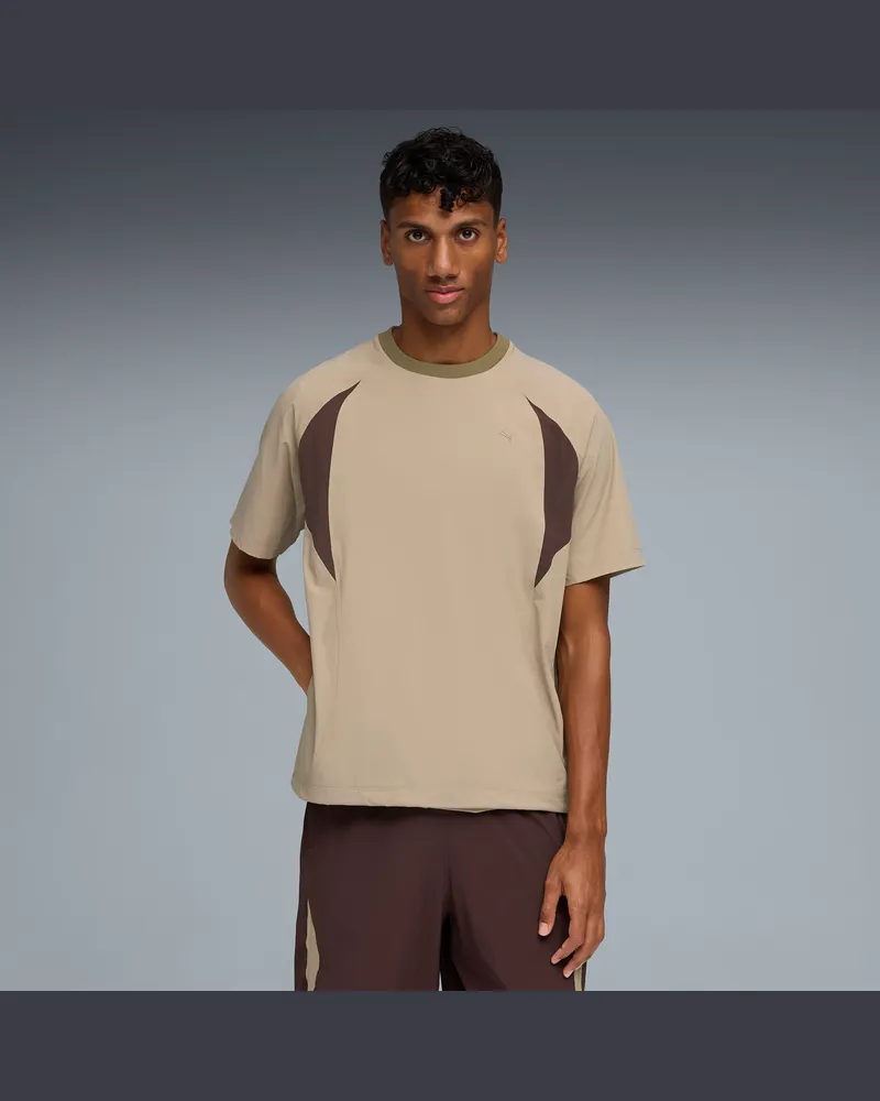 Puma T-shirt CLRT 2G dal taglio morbido da uomo, Abbigliamento, Beige Beige