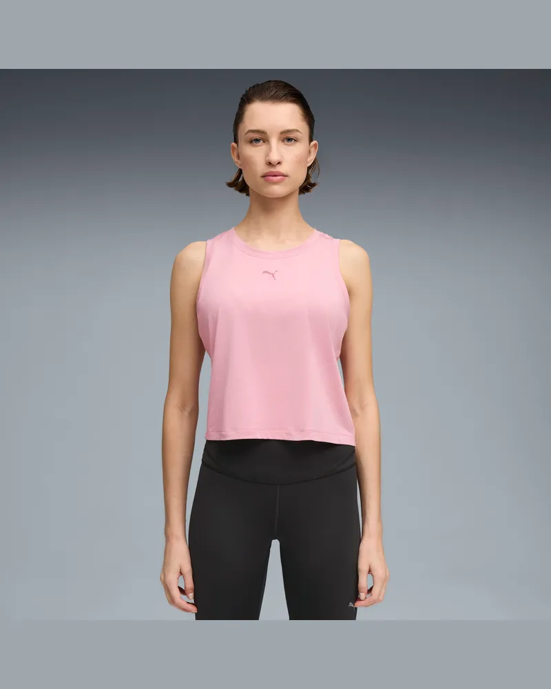 Puma Canotta da training CLOUDSPUN da donna, Abbigliamento, Rosa Pink