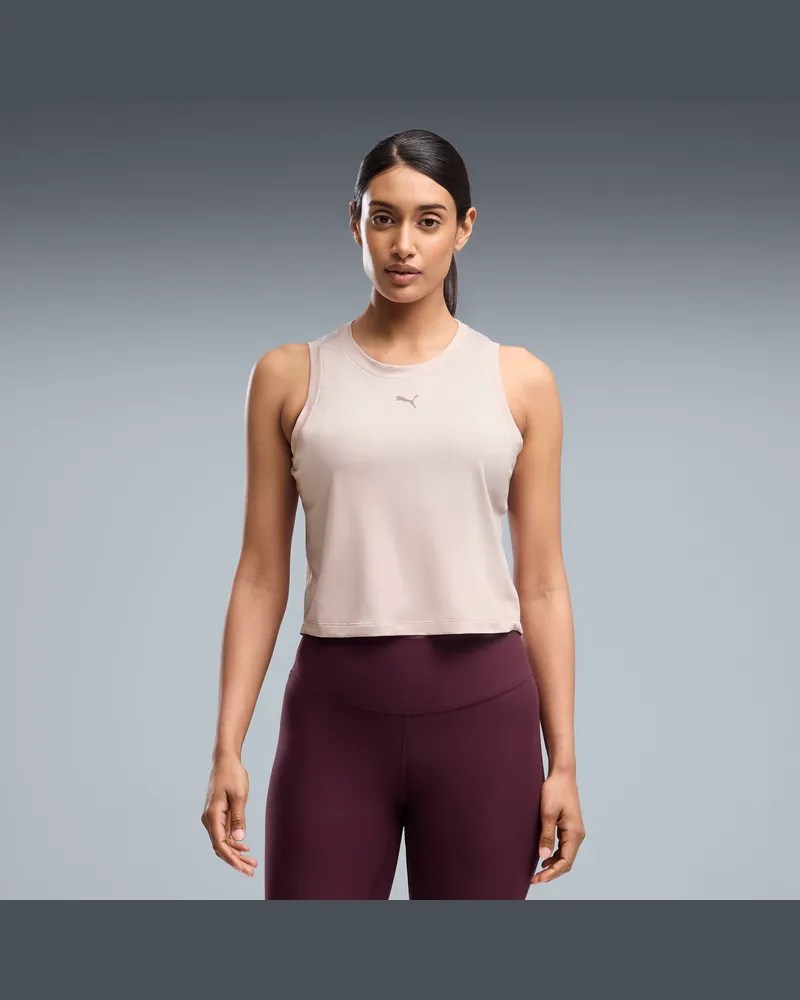 Puma Canotta da training CLOUDSPUN da donna, Abbigliamento, Rosa Pink