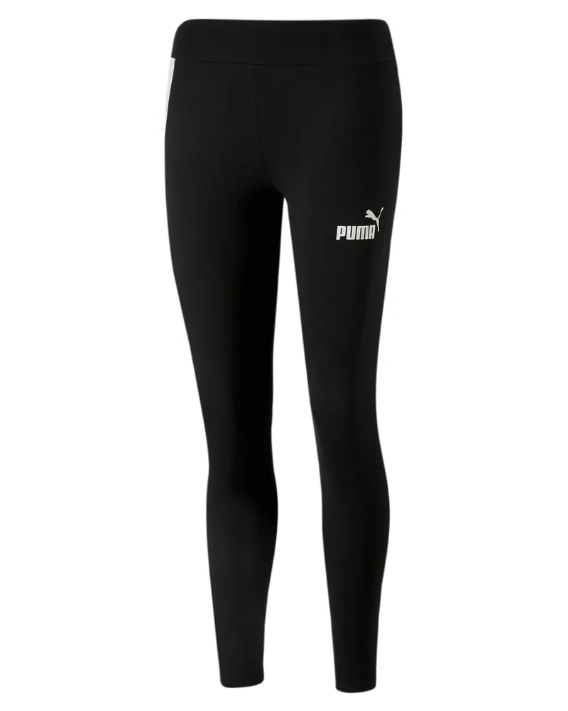 Puma Leggings Around the Block da donna, Abbigliamento, Nero Black