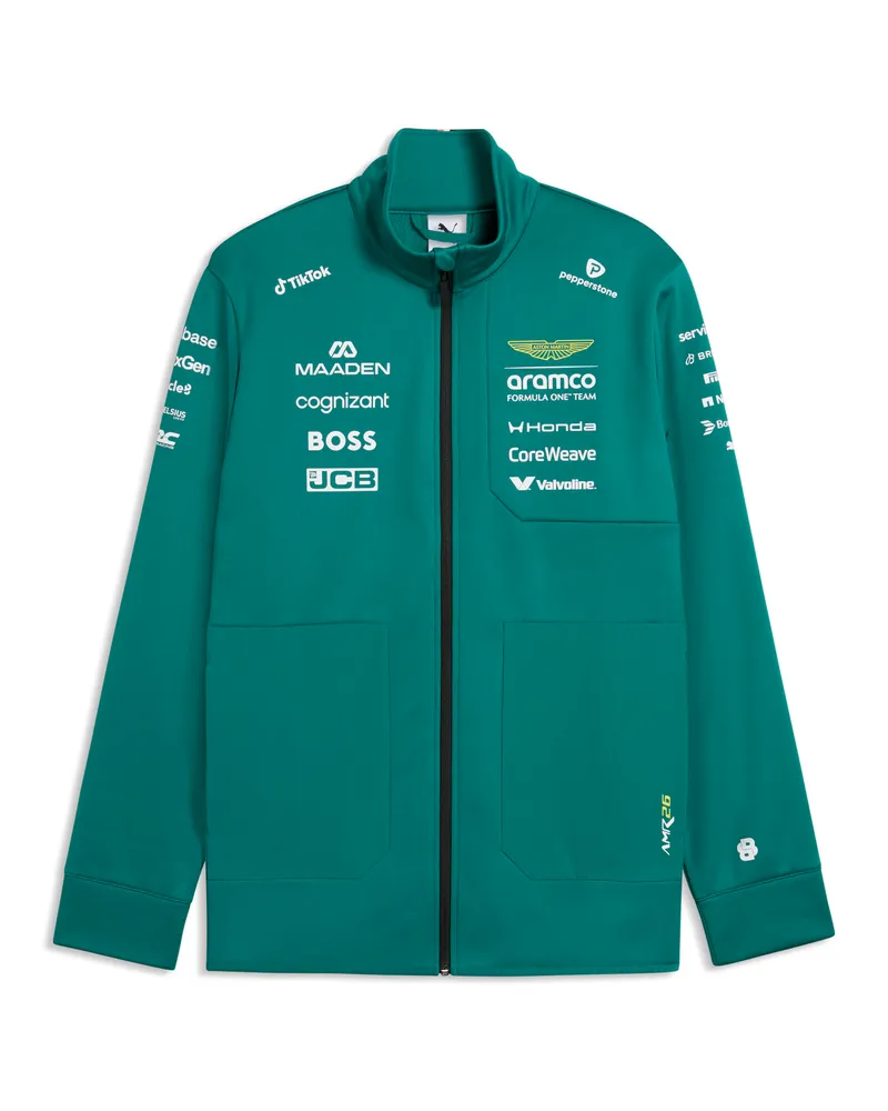 Puma Giacca  x ASTON MARTIN ARAMCO F1® TEAM Replica unisex, Accessori, Verde Green