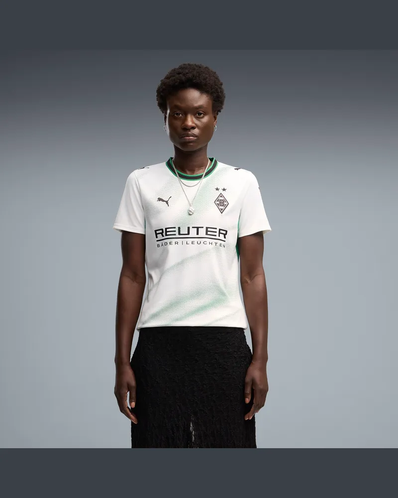 Puma Maglia Home Borussia Mönchengladbach 26/27 da donna, Abbigliamento, Bianco White