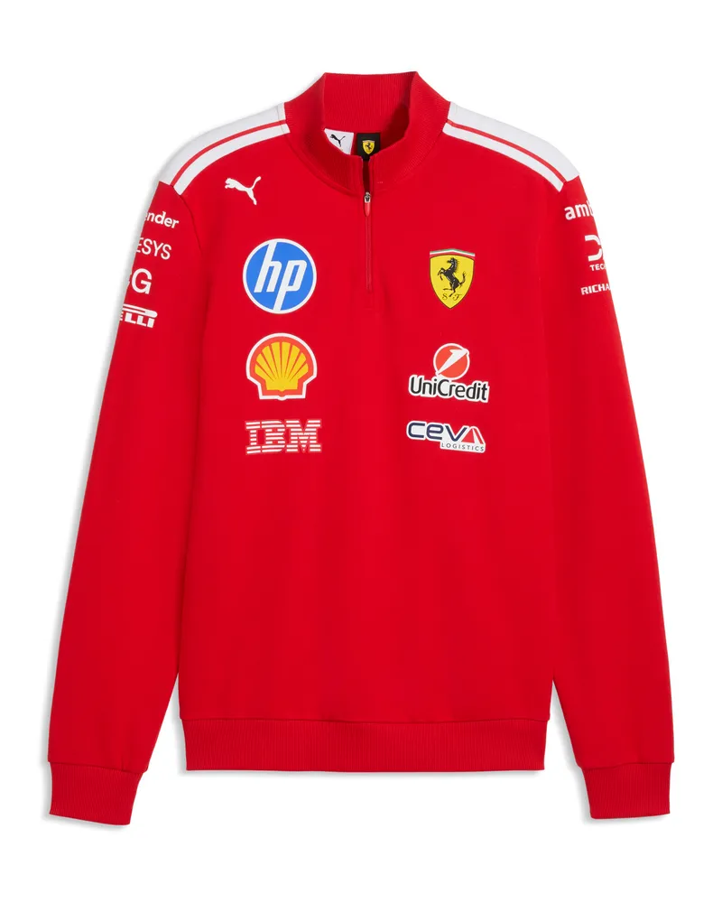 Puma Maglia Scuderia Ferrari HP Replica T7 unisex, Accessori, Rosso Red