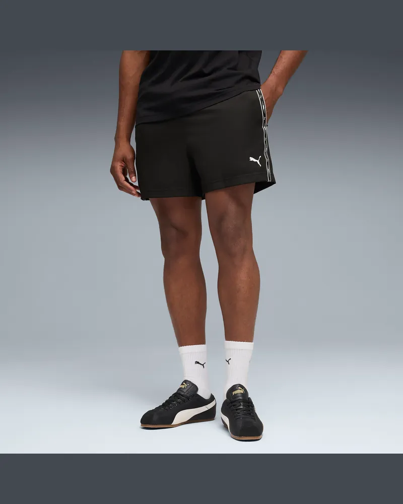 Puma Shorts in tessuto Essentials Tape da 5" da uomo, Accessori, Nero Black