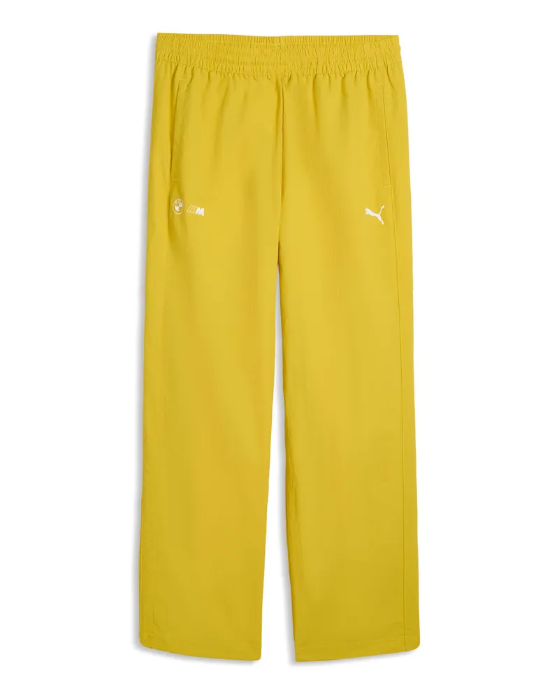 Puma Pantaloni BMW M Motorsport M3 T7 da uomo, Accessori, Giallo Yellow