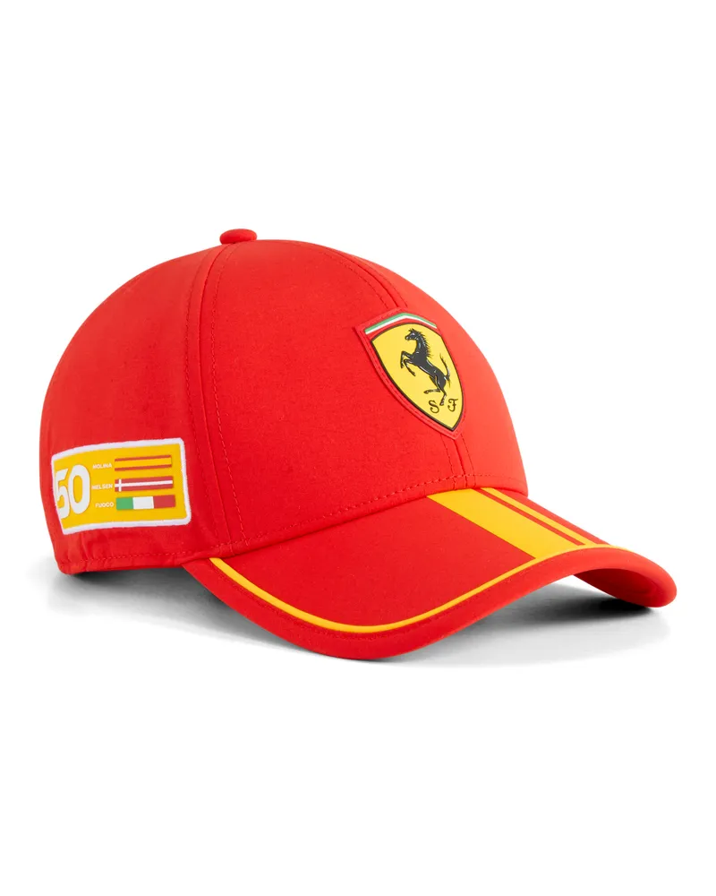 Puma Cappellino da baseball  x SCUDERIA FERRARI HYPERCAR Replica Lemans, Accessori, Rosso Red