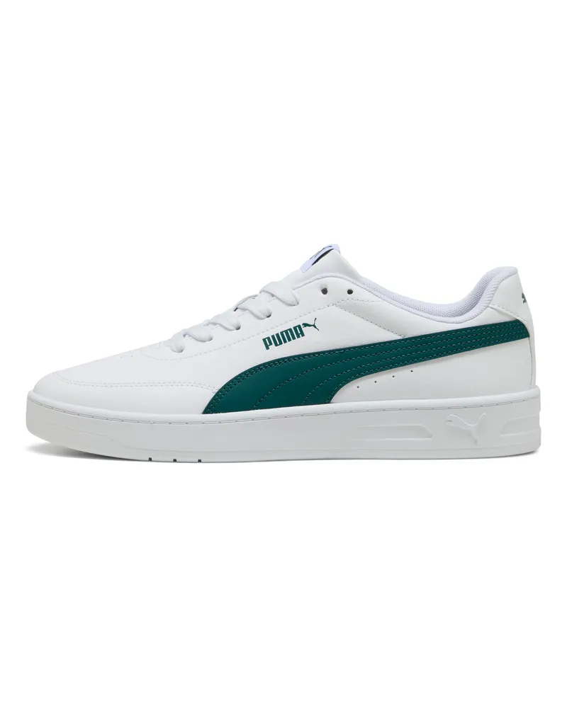 Puma Sneakers Court Classic Clean unisex, Scarpe, Bianco White