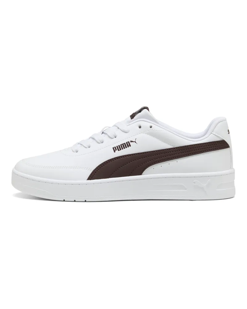 Puma Sneakers Court Classic Clean unisex, Scarpe, Bianco White