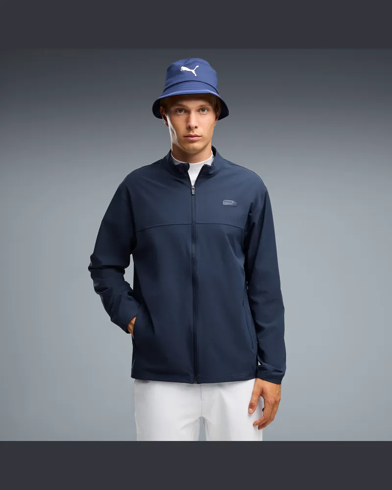 Puma Giacca da golf Avant da uomo, Abbigliamento, Blu Blue