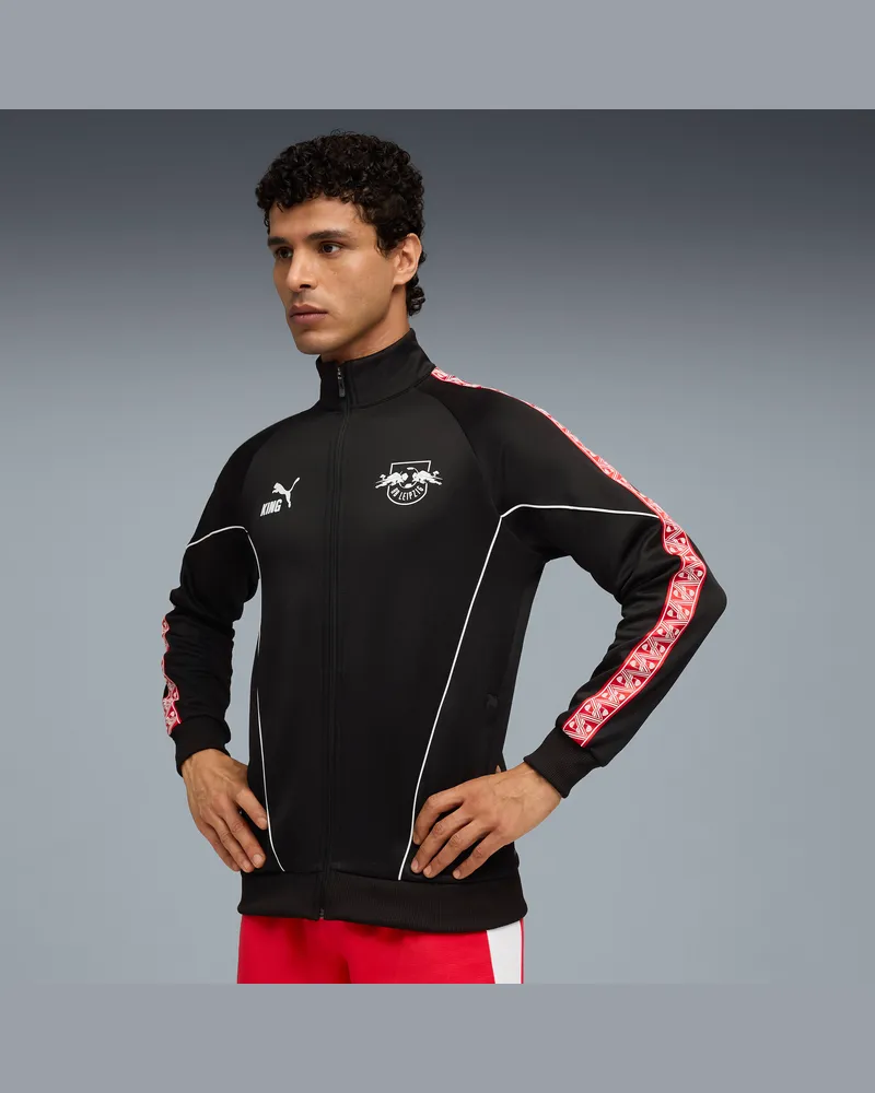 Puma Giacca RB Leipzig KING Anthem da uomo, Abbigliamento, Nero Black
