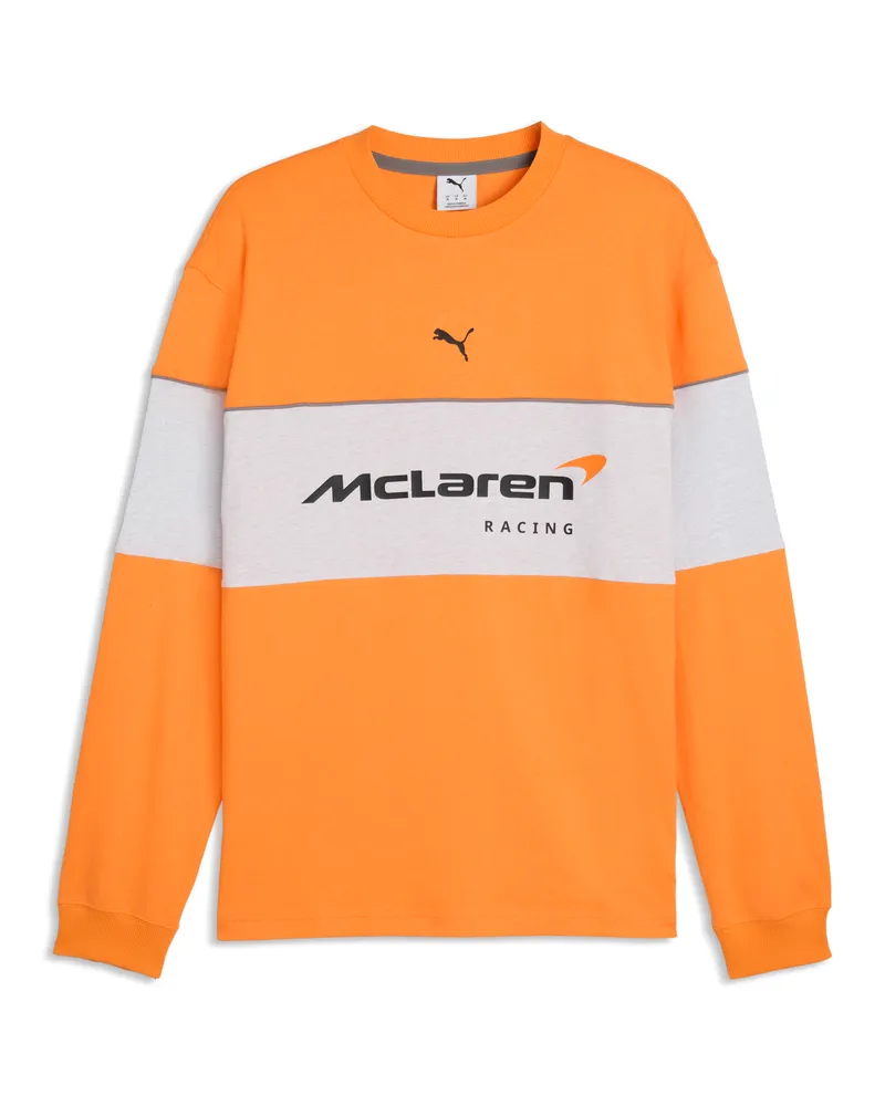 Puma Felpa McLAREN RACING Lifestyle dal taglio morbido da uomo, Accessori, Arancione Orange