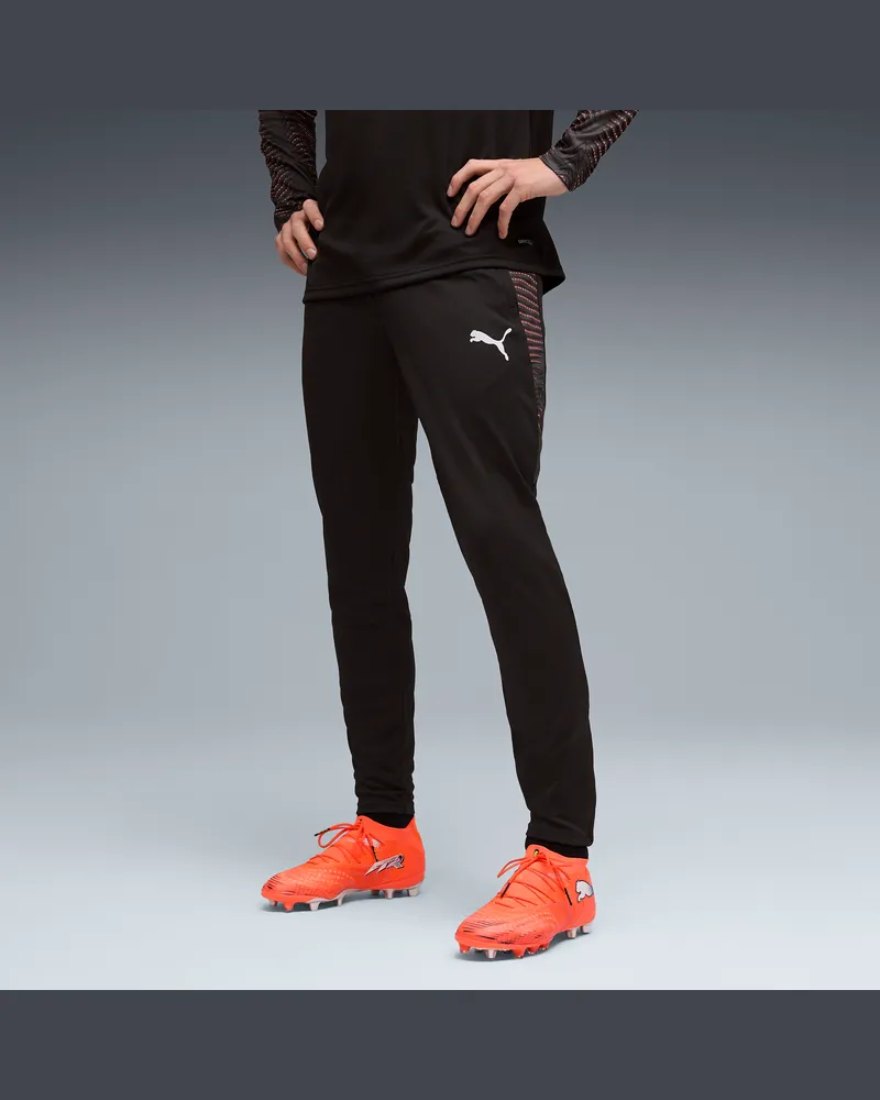 Puma Pantaloni da calcio individualFINAL da uomo, Abbigliamento, Nero Black