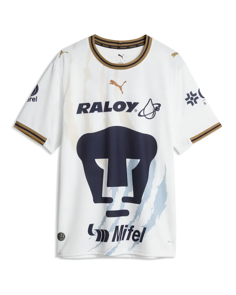 Puma Maglia Away s UNAM 26/27 Estadio da uomo, Accessori, Bianco White