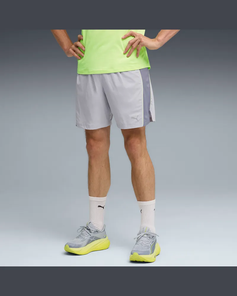 Puma Shorts da running VELOCITY 7" da uomo, Abbigliamento, Grigio Gray