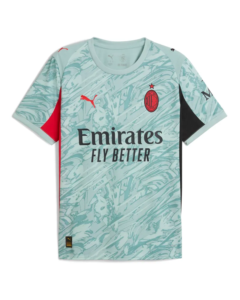 Puma Maglia da portiere AC Milan 25/26 da uomo, Accessori, Verde Green