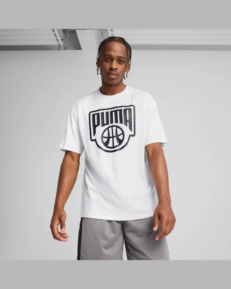 Puma T-shirt Posterize I da uomo, Abbigliamento, Bianco White