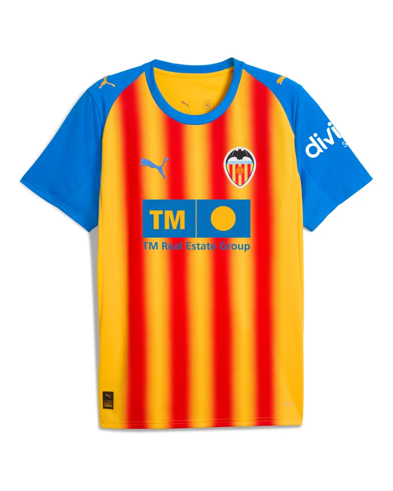 Puma Maglia gara Third Valencia CF 25/26 da uomo, Accessori, Giallo Yellow