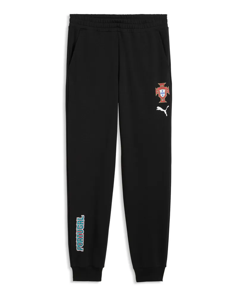 Puma Pantaloni della tuta Portogallo ftblCulture da uomo, Accessori, Nero Black