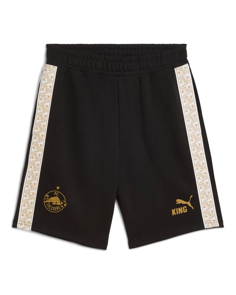 Puma Shorts in tuta FC Rosso Bull Salzburg KING da uomo, Accessori, Nero Black