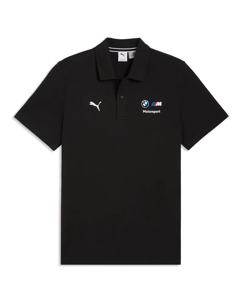 Puma Polo BMW M MOTORSPORT Essentials da uomo, Accessori, Nero Black