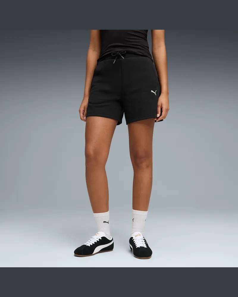 Puma Shorts a vita alta  Class 5" da donna, Accessori, Nero Black