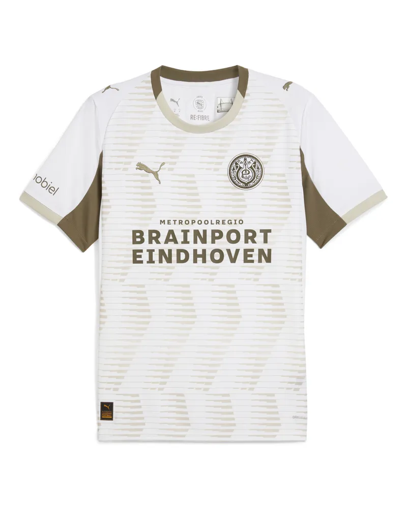 Puma Maglia gara Third PSV Eindhoven 25/26 da uomo, Accessori, Bianco White