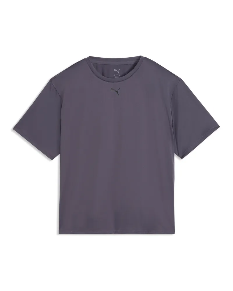 Puma T-shirt Train All Day Essentials dal taglio morbido da donna, Abbigliamento, Grigio Gray