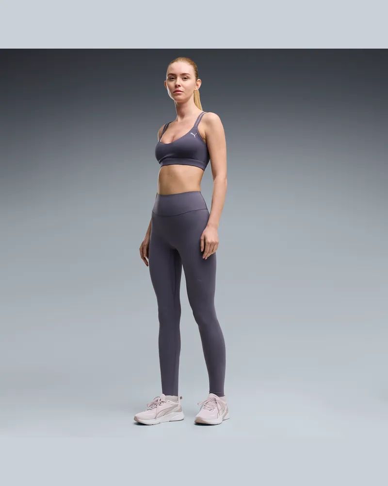 Puma Calzamaglia a vita alta SHAPELUXE da donna, Abbigliamento, Grigio Gray