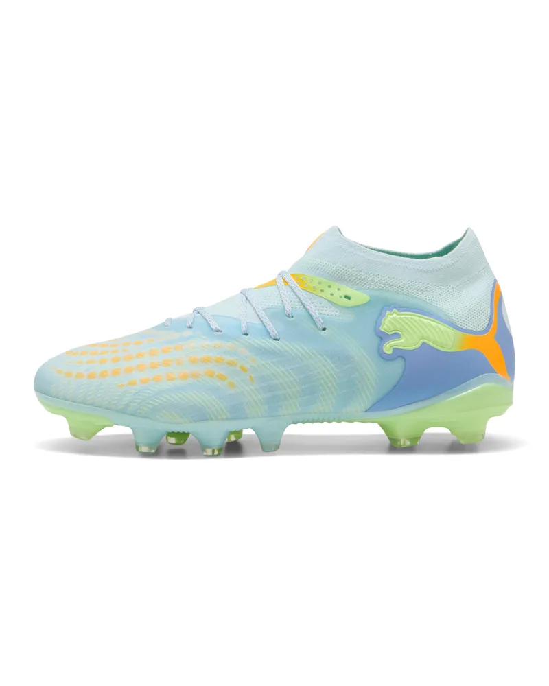 Puma Scarpe da calcio FUTURE 9 PRO LIGHT UP FG/AG da donna, Scarpe, Giallo Yellow