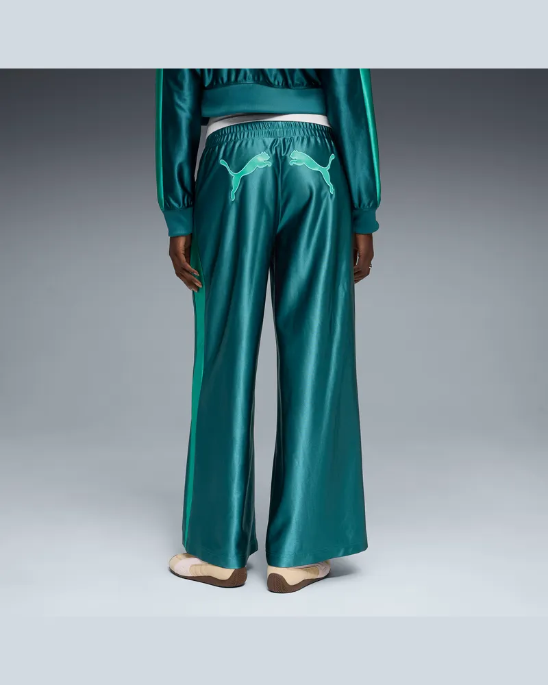 Puma Pantaloni FUTURE..ARCHIVE T7 da donna, Abbigliamento, Verde Green